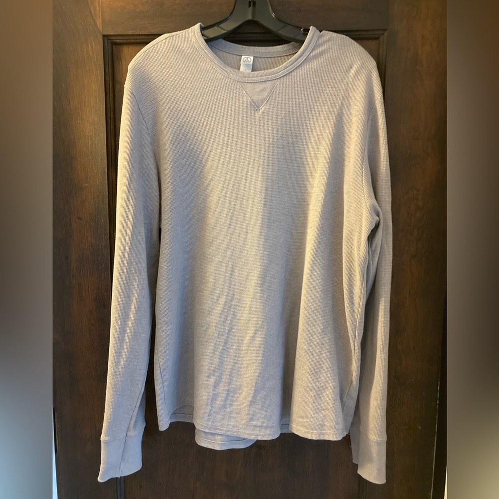 Alternative Apparel Men’s Large Long Sleeve thermal T-Shirt